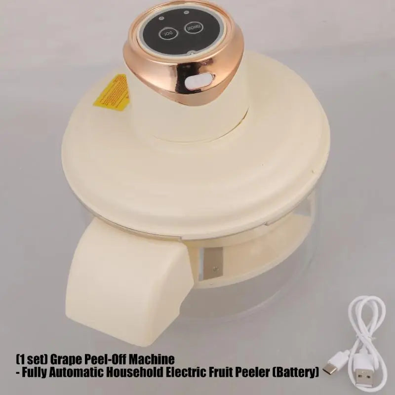 Convenient Fruit Peeling Tool Automatic Fruit Garlic Peeler Skin Remover Electric Grape Peeler Machine Enduring