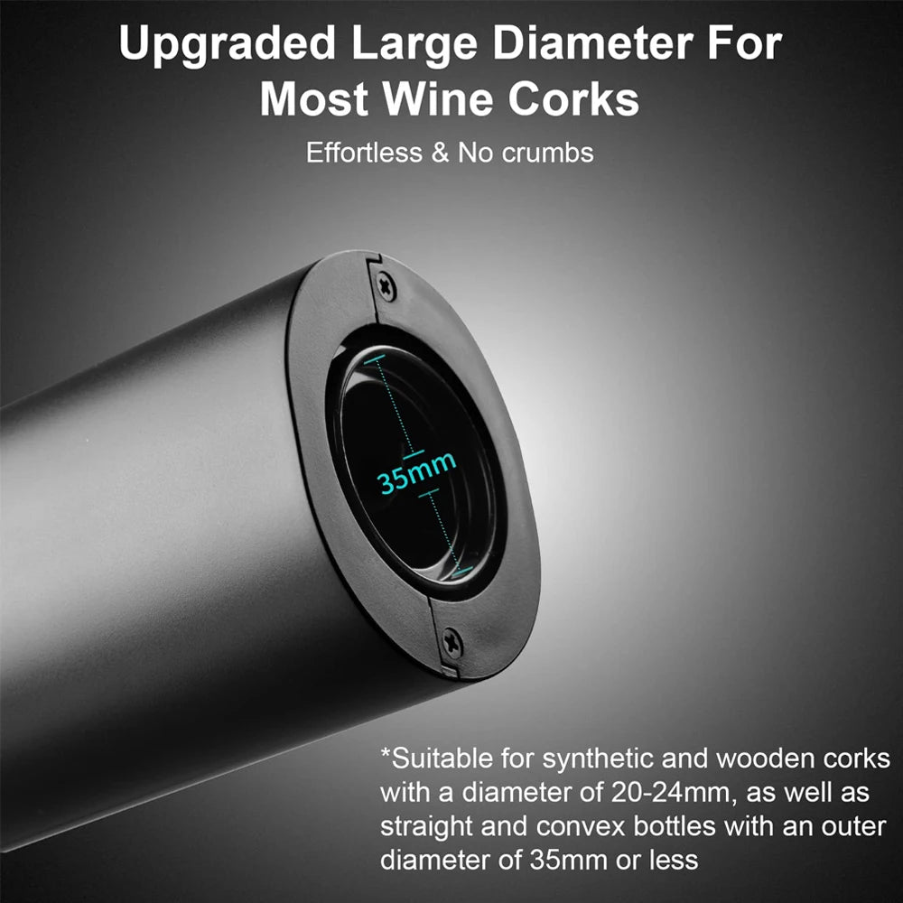 Electric Wine Opener Automatic Bottle Opener Reusable Corkscrews For Wine Bottles Kitchen Bar Accessories For Wine Lovers