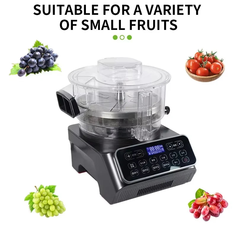 HomeWise A5 Commercial Grape Peeler Automatic Electric Peeler For Fruit Cherry Tomato Food Processor 300g Per Time 110-240V