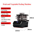 HomeWise A5 Commercial Grape Peeler Automatic Electric Peeler For Fruit Cherry Tomato Food Processor 300g Per Time 110-240V